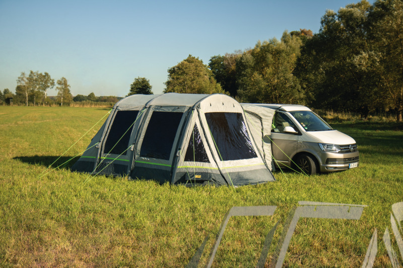 Bus awning Tour Family Air with air hoses