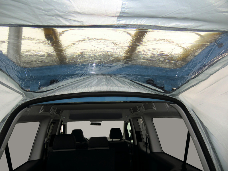 Rear tent TRAPEZ for Caddy w250xl140cm