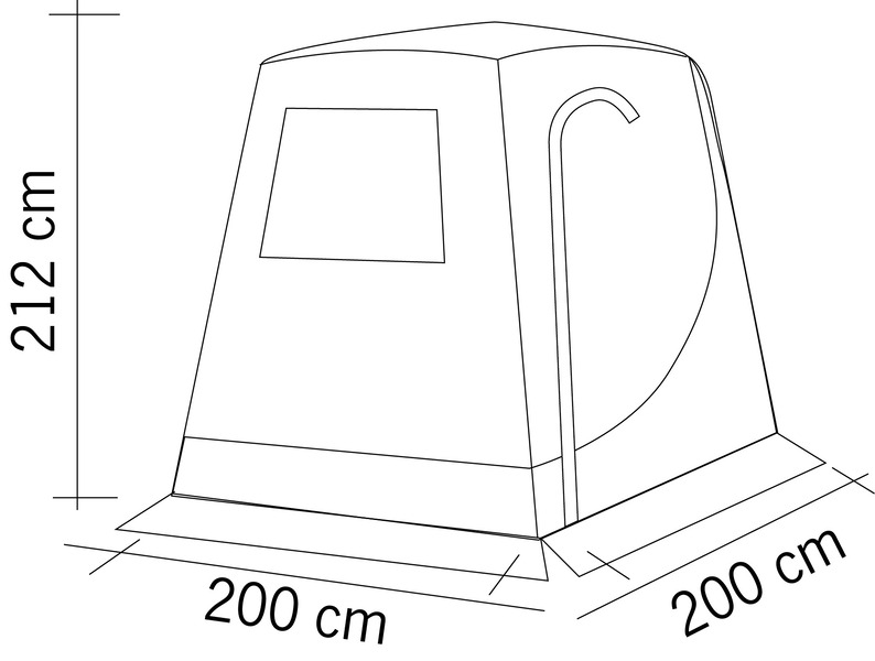 Rear tent UPDATE for VITO, V-Class 2015