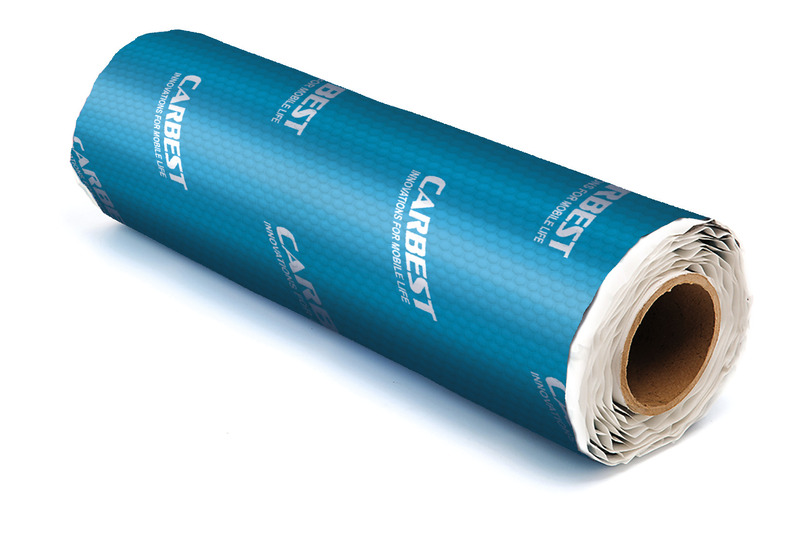 Sound insulation Alubutyl, self-adhesive, 2mm thick, 100x50cm