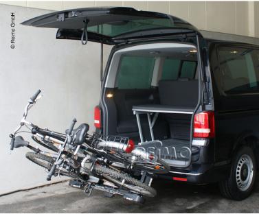 Bike carrier for trailer coupling Premium II