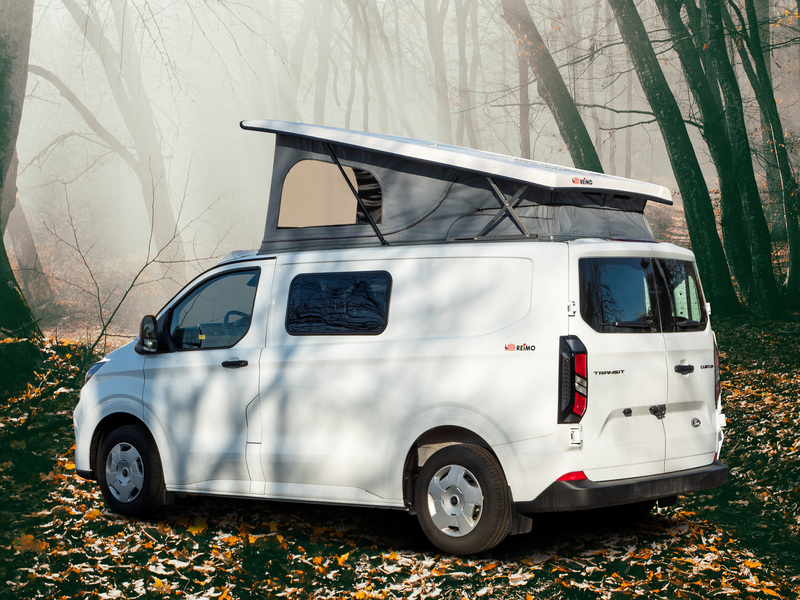 Pop-Top Roof - SWB KIT - VW T7 Transporter / Ford Transit Custom V710 Open Sky with LED 