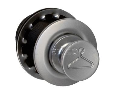 [52533] Coat hook PushLock 33mm for a door thickness from 4 to 25,4mm