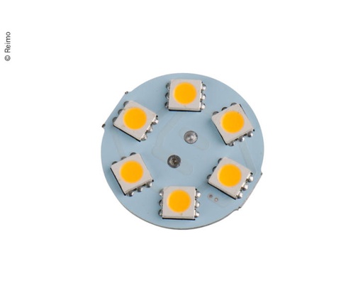 [830323] LED G4 bulb, 1.5W, 120 lumens, 6 warm white SMD