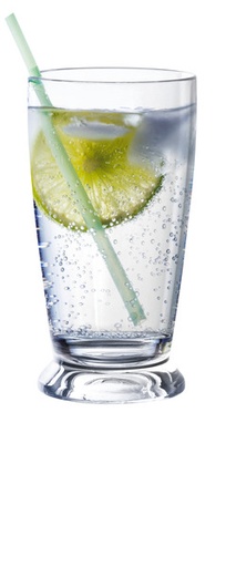 [929177] Glass CAPRI, set of 2 300ml, SAN, H13cm, Ã˜7cm